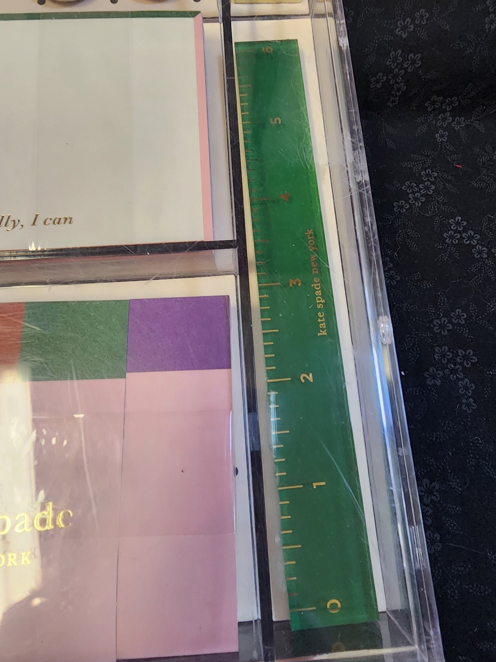 Kate Spade Office Supply Tackle Box Desk Set - Picture 7 of 7
